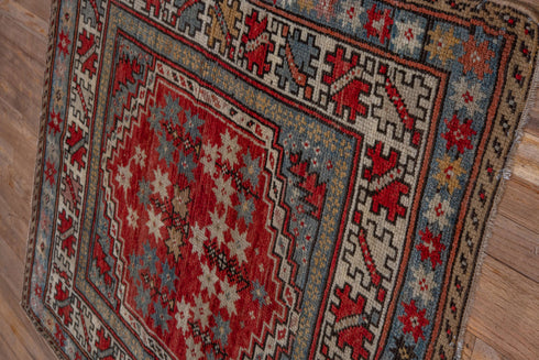 Vintage Oushak Area Rug (4' x 5')
